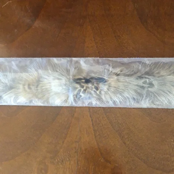 Western Natural Peacock Feather Hat Band New! - Picture 6 of 7